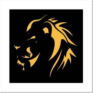 Golden Lion Posters and Art